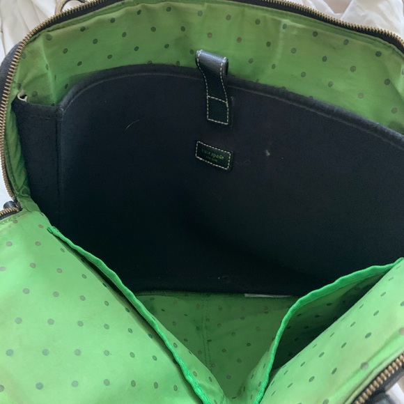 kate spade Bags Kate Spade Black Leather Laptop Bag Poshmark